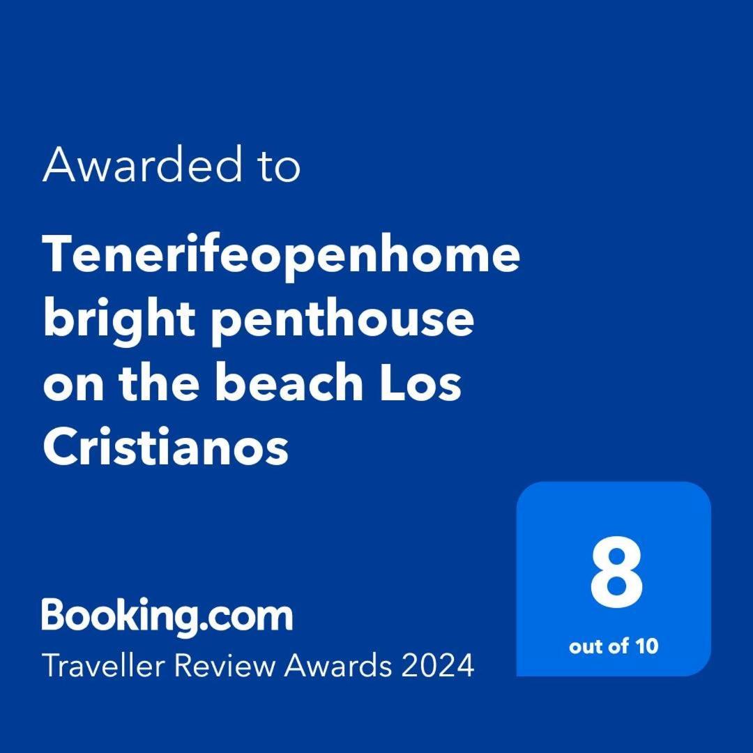 Tenerifeopenhome Bright Penthouse On The Beach Los Cristianos Арона Экстерьер фото